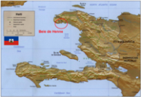 Mapa Haiti.